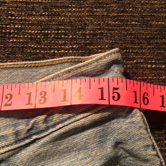 Levi’s 501 Distressed Straight Leg Rigid Jeans 31 - Picture 13 of 14